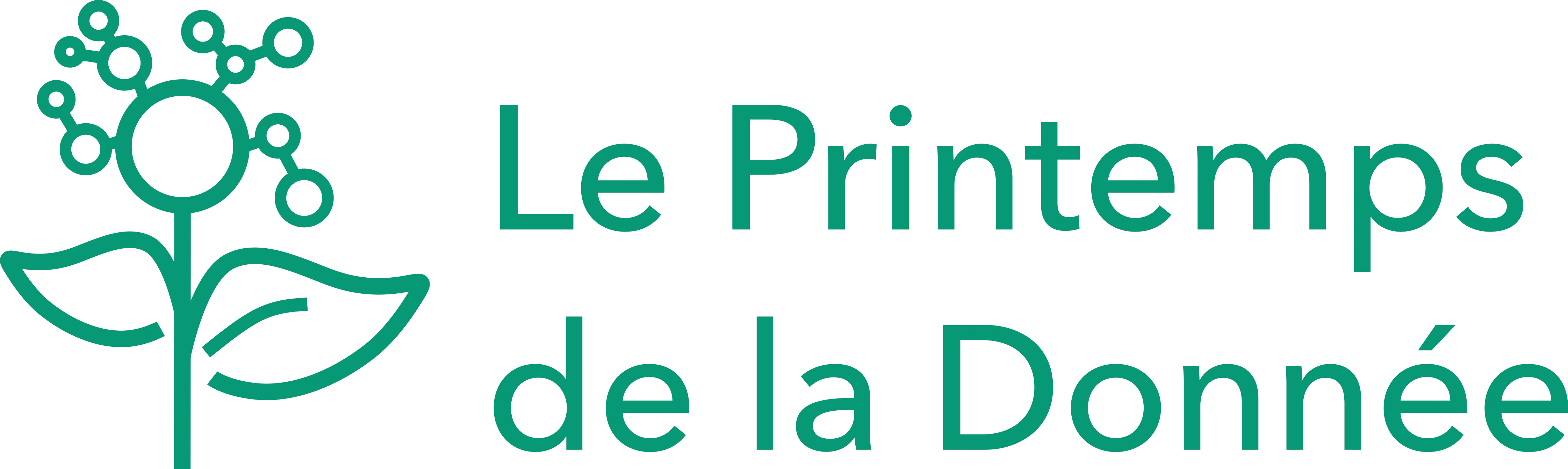 Logo printemps de la donnée