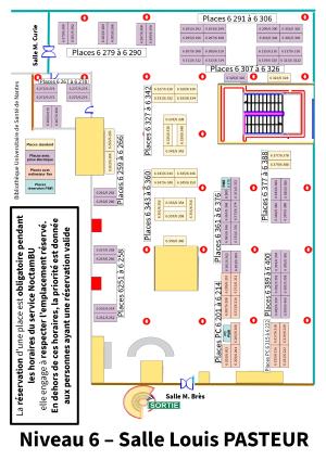 Plan Salle Pasteur