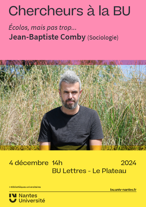 Chercheurs à la BU I Jean-Baptiste Comby (Centre Nantais de Sociologie)